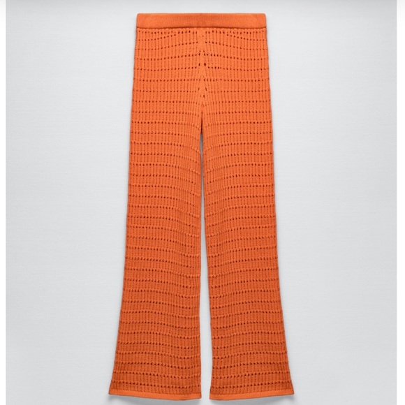 NWT Zara Crochet Pants - Picture 5 of 6